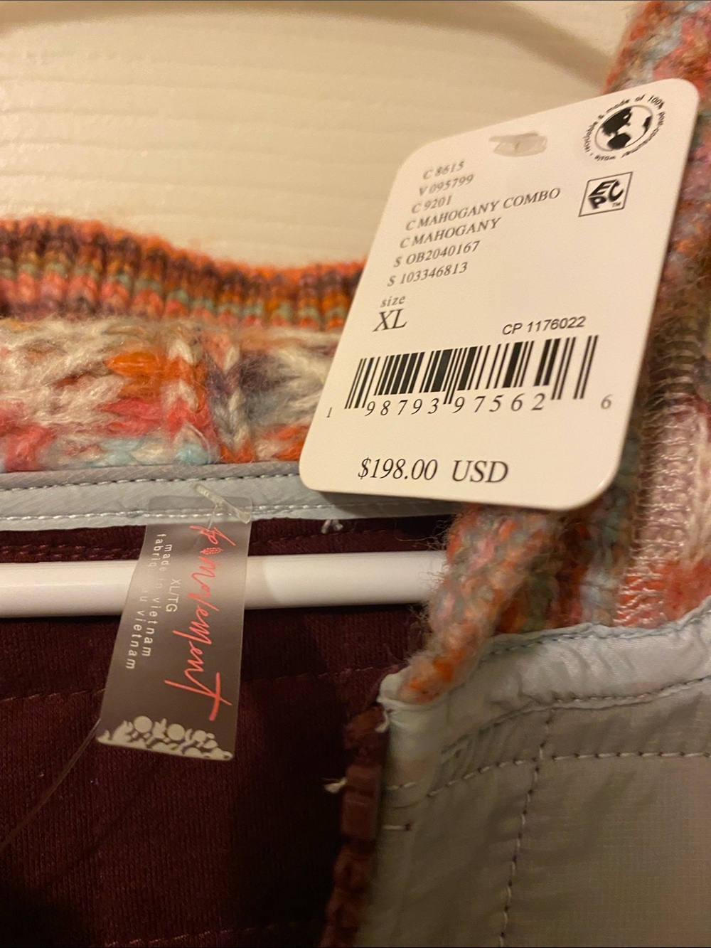 NWT FP Movement To The Peak Quarter Zip Pullover - Picture 3 of 5